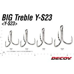 Treble Hook - Decoy - YS23 Big Treble -Badgley Mischka shop treble hook decoy ys23 big treble 728762