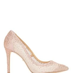 Badgley Mischka Weslee Crystal Embellished Evening Shoe -Badgley Mischka shop weslee blush.1200.2 97750 22759.1609294745